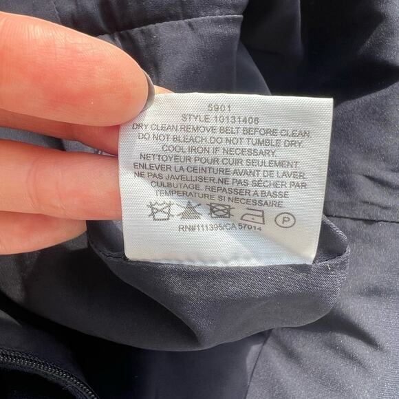 TORY BURCH NAVY CAP SLEEVE DRESS SIZE 4 - Picture 10 of 10